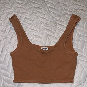 Cotton On Women's Tan Crop Top